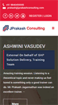 Mobile Screenshot of jprakashconsulting.com